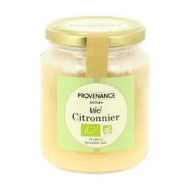 PROVENANCE NATURE Miel Citronnier Italie Bio 500g