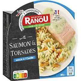 MONIQUE RANOU Saumon & torsades sauce à l'oseille 300g