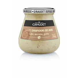 GIRAUDET Sauce champignons des bois 250g