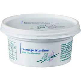 CARREFOUR SIMPL Fromage à Tartiner Ail Et Fines Herbes 150g