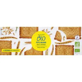 MONOPRIX BIO Petit beurre aux 5 céréales bio 167g