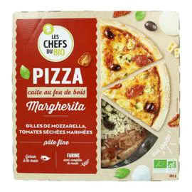 LES P'TITS CHEFS BIO Pizza Margherita Bio 350g