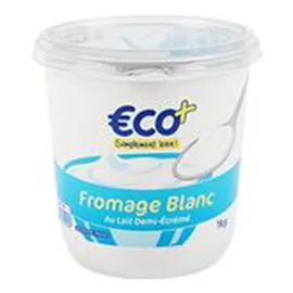 ECO+ Fromage frais Nature - 20% MG 1kg