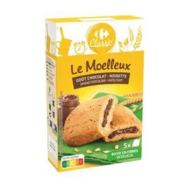 CARREFOUR CLASSIC' Biscuits chocolat noisettes 250g