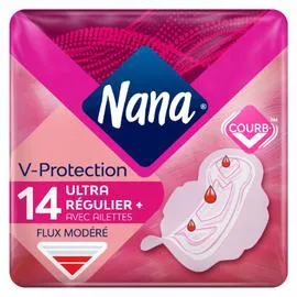 NANA Serviettes hygiéniques Ultra Normal Plus x14