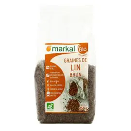 MARKAL Graines de Lin Brun Bio 250g