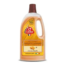 O'CEDAR Nettoyant Ménager Sols Parquets Classiques à la Cire d'Abeille 1l
