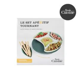 DU BRUIT DANS LA CUISINE SET TOURNANT APERITIF VERT l'unité