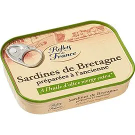 REFLETS DE FRANCE Sardines à l'huile d'olive 87g
