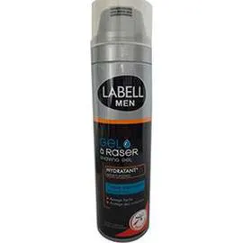 LABELL MEN Gel à raser peaux normales, protection 200ml