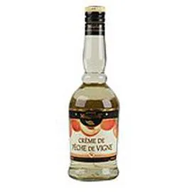 MARQUE REPÈRE, AUGUSTE MUGNIOT Crème de pêche Auguste Muniot 15%vol. 50cl