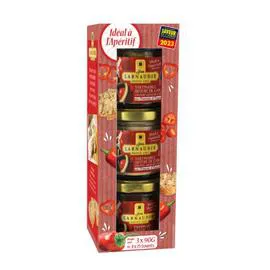 JEAN LARNAUDIE Tartinable de foie gras de canard et piment 270g