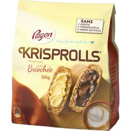 KRISPROLLS Petits pains suédois saveur Briochée 225g