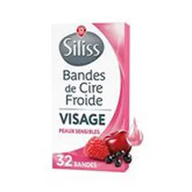 MARQUE REPÈRE, SILISS Bandes de cire froide Visage - x32 x32