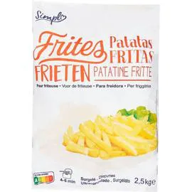 CARREFOUR SIMPL Frites 2,5kg