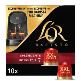 L'OR, BARISTA Café capsules Compatibles Double Splendente 10x10,4g