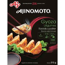 AJINOMOTO Plat cuisiné Gyoza légumes 212g