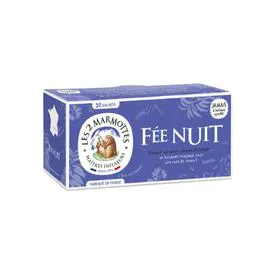 LES 2 MARMOTTES Infusion fée nuit 50g