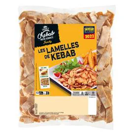 FRANCE KÉBAB Kébab lamelles 750g