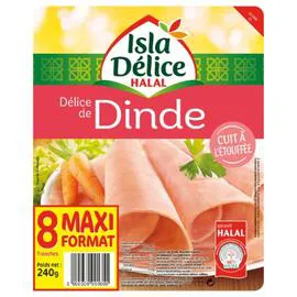 ISLA DÉLICE Blanc de dinde halal 240g