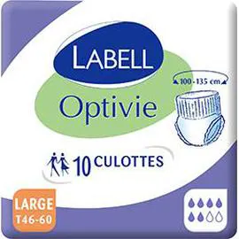 LABELL Culottes large pour adultes T46-60 x10