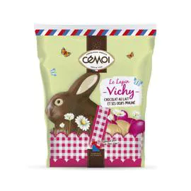 CÉMOI Chocolat de Pâques lapin garni lait 154g
