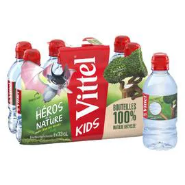 VITTEL Eau minérale naturelle 8x33cl