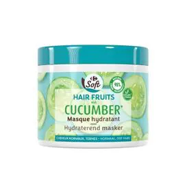 CARREFOUR SOFT Masque cheveux hydratant concombre Hair Fruits 400ml