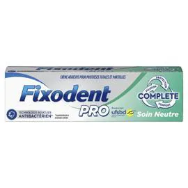 FIXODENT Crème Adhésive Fixation Complète Soin Neutre 47g