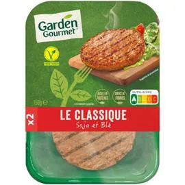 GARDEN GOURMET Le Classique Végétal Soja et Blé 150g