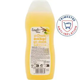CARREFOUR SIMPL Gel Douche parfum vanille 500ml