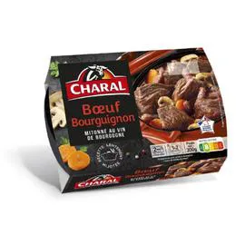 CHARAL BOeuf bourguignon 2x150g