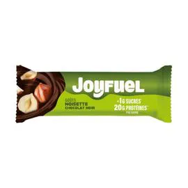 JOYFUEL Barre protéinée chocolat noir et noisettes 55g