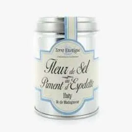 TERRE EXOTIQUE Fleur De Sel Piment D'Espelet 90g