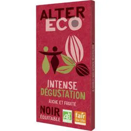 ALTER ECO Chocolat bio noir intense 100g