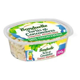 BONDUELLE Salade de pâtes concombres/saumon 300g