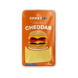 APPETISI Cheddar en tranches 130g