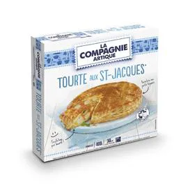 LA COMPAGNIE ARTIQUE Tourte St-Jacques 400g