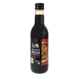 LE COQ NOIR Sauce soja salée - Biologique 375ml