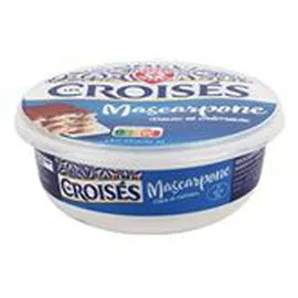 MARQUE REPÈRE, LES CROISÉS Mascarpone Lait pasteurisé 250g