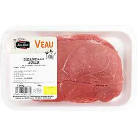 JEAN ROZÉ Escalopes de veau*** à griller 2x130g