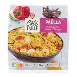 MARQUE REPÈRE, CÔTÉ TABLE Paëlla royale Fruits de mer poulet 1kg