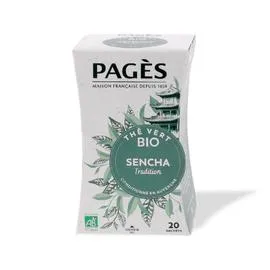 PAGÈS Thé vert Sencha Bio 36g