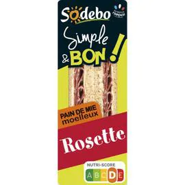 SODEBO Sandwich rosette 125g