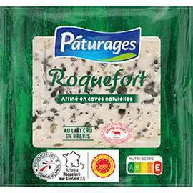 PÂTURAGES Roquefort AOP au lait cru de brebis 150g