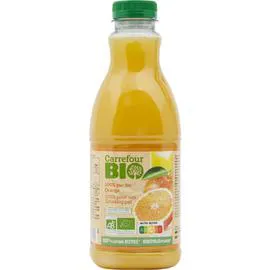 CARREFOUR BIO Jus d'orange bio 100% pur jus 900ml