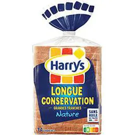 HARRYS Pain de mie Nature 550g