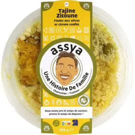 ASSYA Plat cuisiné Tajine Zitoune 380g