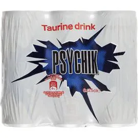 PSYCHIK Boisson énergisante 6x25cl