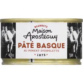 AROSTEGUY Pate basque au piment 130g